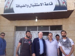 McCain visits rebels in Syria