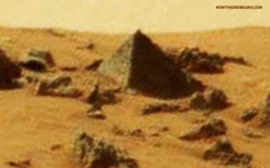 NASA Mars pyramid